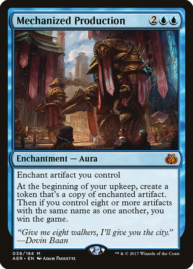 Mechanized Production - Foil
